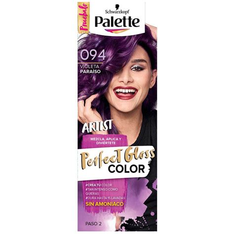 Tinte De Cabello Palette Perfect Gloss Color 094 Violeta Paraíso Caja