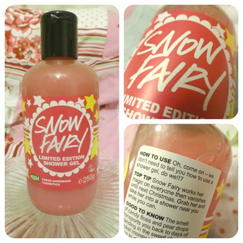 Impatience Is A Virtue Lifestyle Beauty Blog Review Lush Snow Fairy Shower Gel