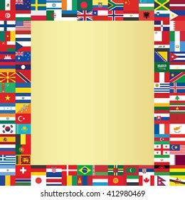206 444 World Flags Border Images Stock Photos 3D Objects Vectors