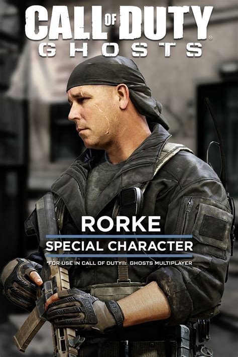 Call Of Duty Ghosts Rorke Special Character 2014 Box Cover Art