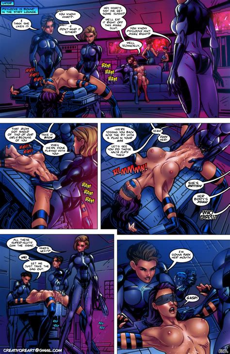 Post Creativore Marvel Psylocke X Men Comic