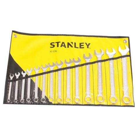 Ready Stock Stanley Slimline Combination Wrench Set 14pcs Shopee
