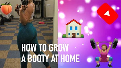 At Home Booty Workout How To Build A Booty At Home Glute Workout Youtube