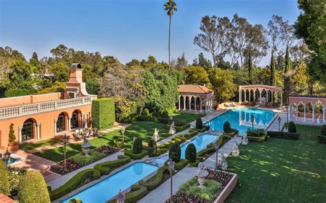 William Randolph Hearsts Beverly Hills Mansion Lowers Price To 70