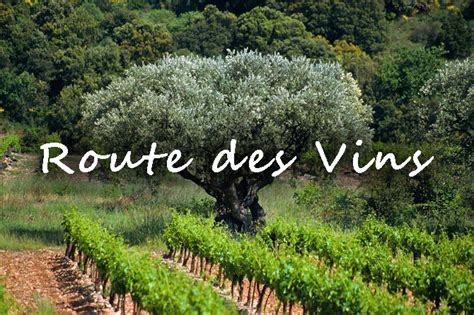 La Route Des Vins De Provence Voyage Carte Plan