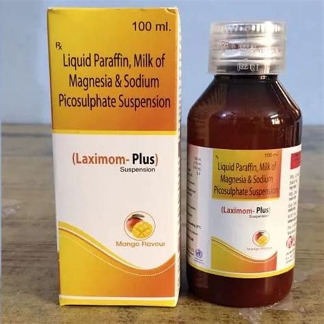 Liquid Paraffin Milk Of Magnesia And Sodium Picosulphate Suspension at