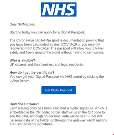 22 Of Brits Received Proof Of Vaccination Phishing Email In Past Six Months Infosecurity Magazine