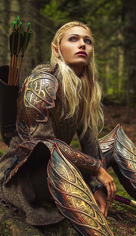 Daria Lefler Fantasy Female Warrior Elves Fantasy Warrior Woman