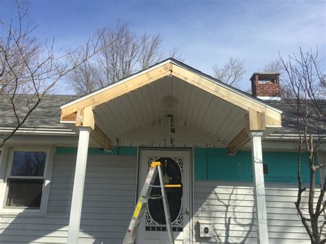 Front Porch Roof Addition Woodruff Contracting