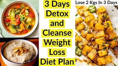 3 Days Detox And Cleanse Diet Plan For Weight Loss Diet Plan To Lose