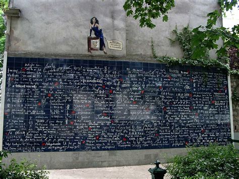 Le Mur Des Je Taime I Love You The Wall Paris Иль де франс