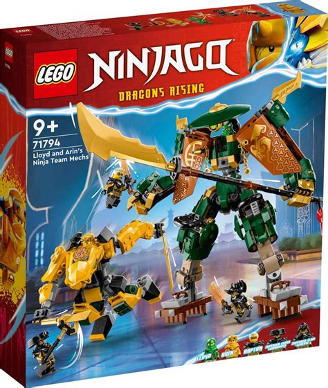 Lego Ninjago 71794 Lloyd And Arins Ninja Team Mechs Build And Play