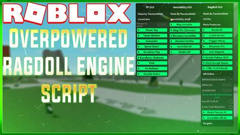 Ragdoll engine script pastebin ragdoll engine hacks fling script ragdoll engine ragdoll engine script super push … tips admin may 24, 2020 superhero today video about ragdoll engine gui with many features like bomb all trigger mines invisible map works with krnl :d ragdoll engine script. Ragdoll Engine Gui Script Pastebin Krnl - INSANE! Ragdoll Engine SCRIPT/GUI (WORKING) - YouTube ...