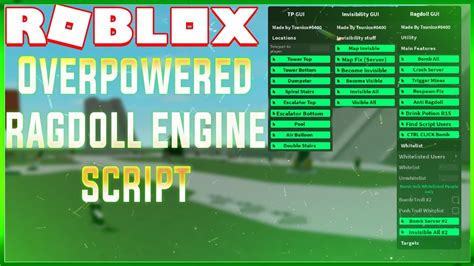 Free ragdoll engine op script map invisible, mega push, invisible character. Ragdoll Engine Fucker Script Pastebin | Strucid-Codes.com