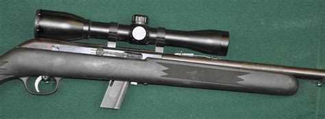 Savage Model Stevens 62 22 Cal Semi Auto Rifle Wscope For Sale At