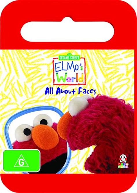Buy Elmos World All About Faces Dvd Online Sanity