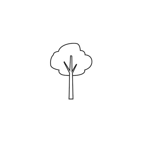 Premium Vector Tree Vector Illustration