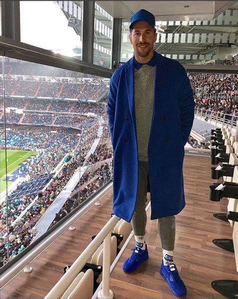 Real Madrid Sergio Ramos Dressed In Peculiar Fashion Whilst Watching