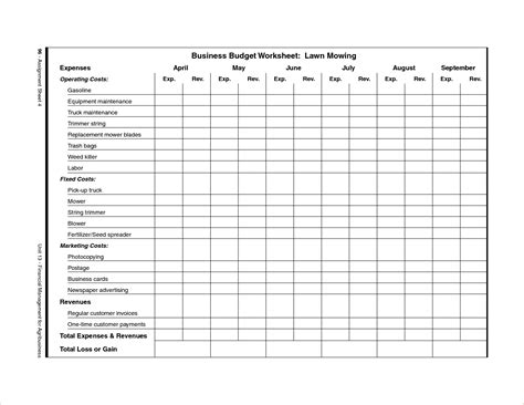 Most lawn care companies will offer these as individual services, while others — like outback — offer them as a bundled package. Lawn Care Schedule Spreadsheet — db-excel.com