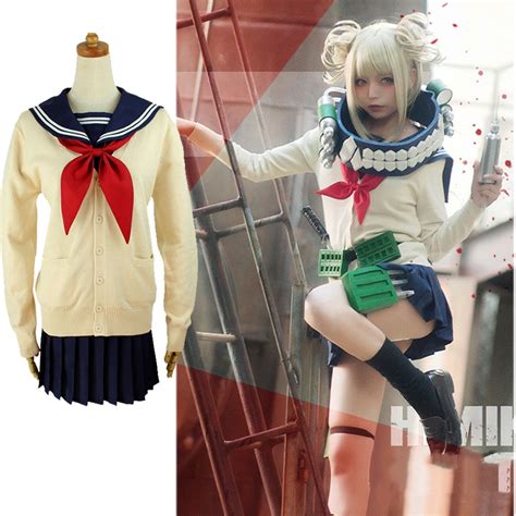 My Hero Academia Cosplay Costume Boku No Hero Academia Himiko Toga Jk