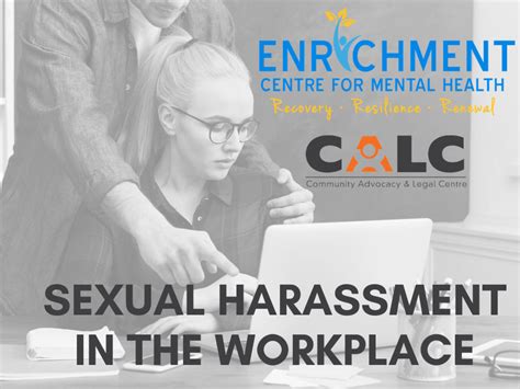 Sexual Harassment In The Workplace Workshop Enrichment Centre For Mental Health