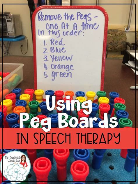 Download your free worksheets for social cognition! Cognitive Activity using Peg Board for Speech Therapy in ...