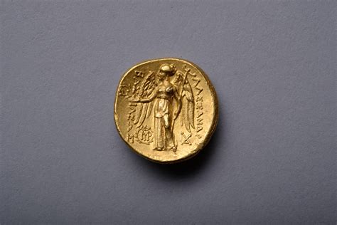 Ancient Greek Gold Coin Of King Alexander The Great 323 Bc At 1stdibs