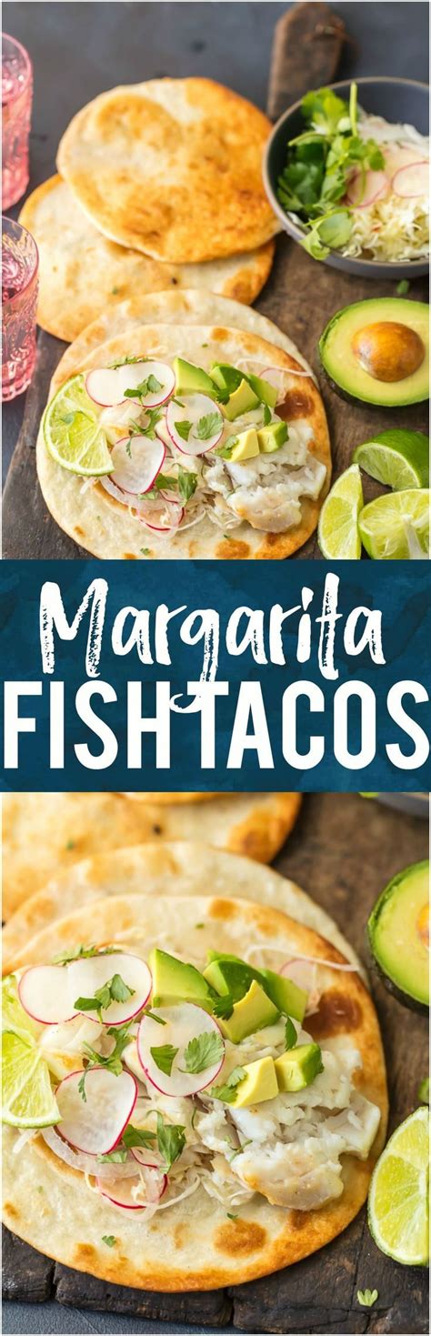 Put a little tequila in the salsa, then a lot of tequila in the margaritas you'll make to go along with this. The flavors in these MARGARITA FISH TACOS are off the hook ...