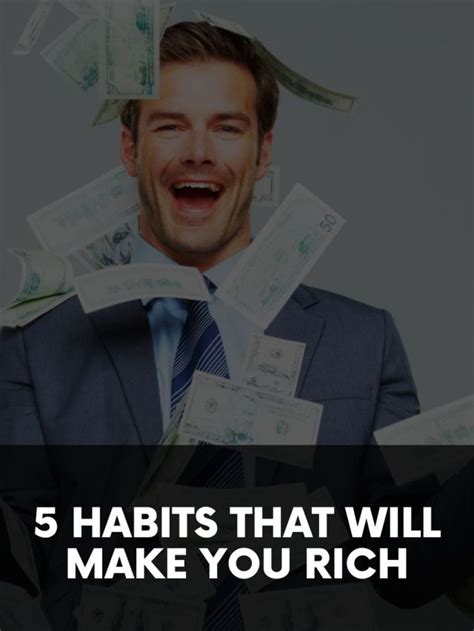 5 habits that will make you rich web stories 5paisa