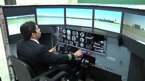Escuela De Aviación Cuenta Con Nuevo Simulador Youtube