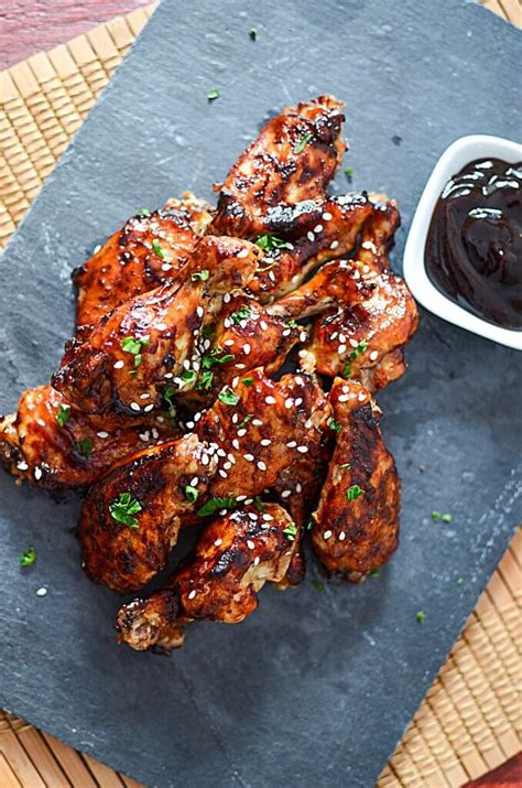 I was so thrilled when they started a fire on the grill for the show and then. NINJA FOODI TERIYAKI CHICKEN WINGS | The Salty Pot