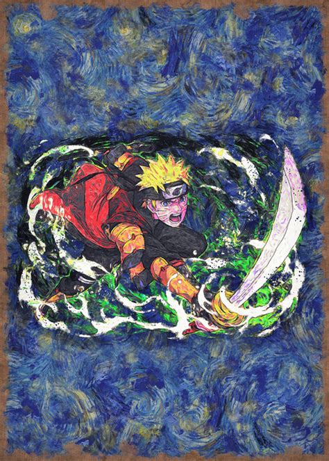 Naruto Poster By Rodriquez Mccarthy Displate Poster Prints Art
