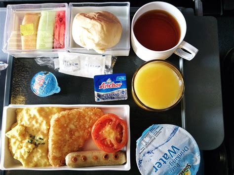 Singapore Airlines Inflight Meals Onboard Economy Class Cuisine