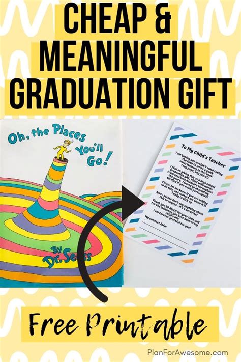 Check spelling or type a new query. Cheap & Meaningful Graduation Gift with Free Printable ...