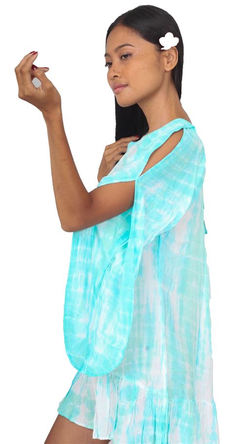Codes promo, ventes flash, livraison offerte, trouvez le produit de vos rêves à vous serez remboursé sous 14 jours maximum à la réception de votre colis dans nos entrepôts. Robe d'été légère Tie Dye turquoise