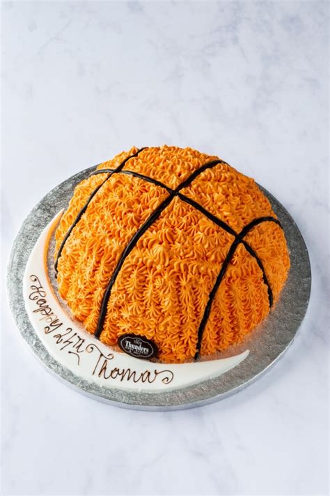 Basketball Cake Thunders Bakery