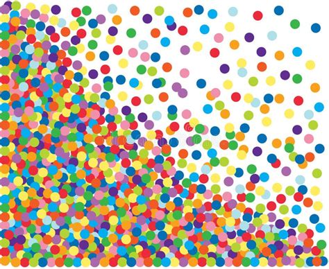 Colorful Confetti Background Stock Vector Illustration Of Beautiful
