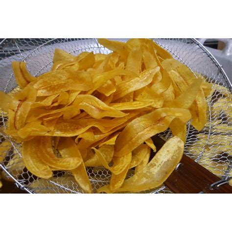 Pisang yang biasa di buat kerepek antaranya, pisang nangka, pisang tanduk dan pisang abu. Kerepek Pisang Nangka Homemade | Shopee Malaysia
