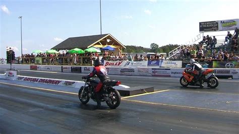 Maybe you would like to learn more about one of these? Bike Drag Race - YouTube