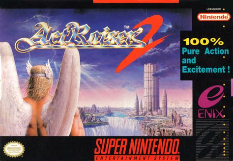 Actraiser 2 1993 Snes Box Cover Art Mobygames