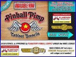 Today, we're going to be applying pinball pimp cabinet stencils to my flash gordon pinball machine!music: Bally STAR TREK PINBALL CABINET STENCILS Pinball Pimp ...