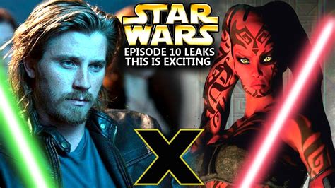 Star Wars Episode 10 Leaks Continue This Is Exciting And New Villains