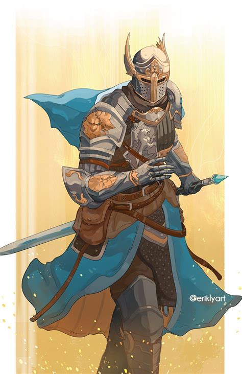 Artstation Warden For Honor Erik Ly Fantasy Character Design