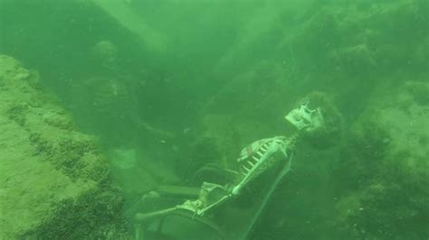 Photos Authorities Find Fake Skeletons In Underwater Lawn Chairs In Arizona Abc13 Houston