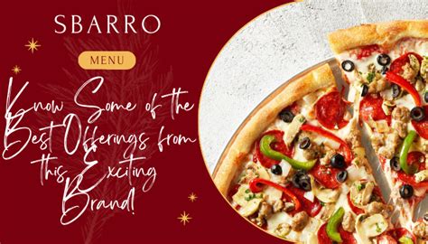 Sbarro Menus Prices Complete List Of All Sbarro Foods And Beverages