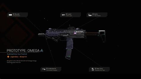 Prototype Omega Cod Warzone And Modern Warfare Weapon Blueprint