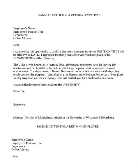 What to say in a retirement letter to employer. Retirement Letter - 7+ Free PDF Documents Dpwnload | Free ...