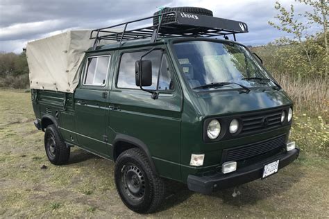 1989 Volkswagen T3 Doka Transporter Syncro For Sale On Bat Auctions