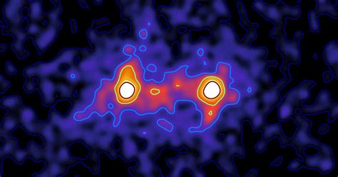 Researchers Image Dark Matter Bridge Between Galaxies Universe Today