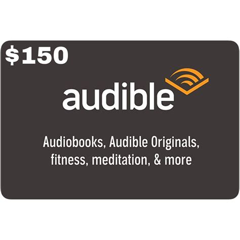 Unfortunately, we cannot accept amazon gift cards at this time. Audible Gift Card $150 (12 Month Membership)